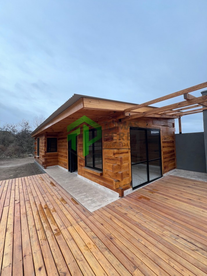 VENTA DOS CABAÑAS A ESTRENAR EN SANTA ROSA DE CALAMUCHITA 