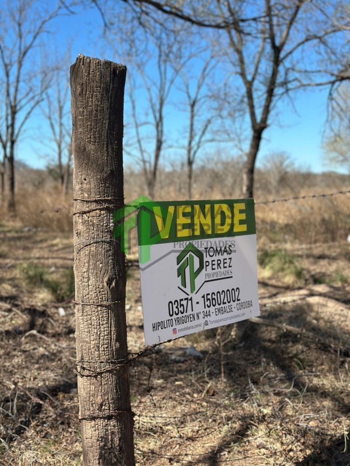 VENTA 2 HECTAREAS EN EMBALSE CORDOBA 
